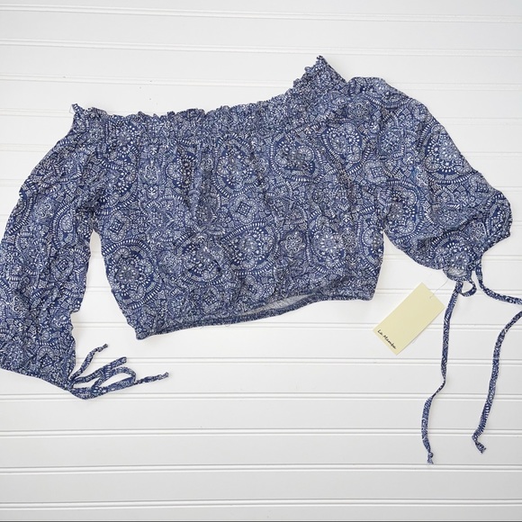 NWT La Mamba Crop Top Medium - Picture 1 of 4